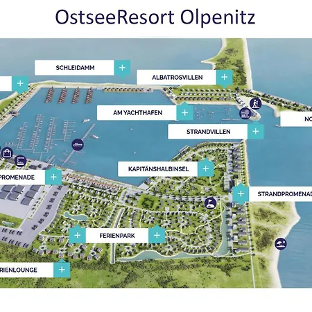 Wspaniały Dom W Ostseeresort Z Sauną Olpenitz